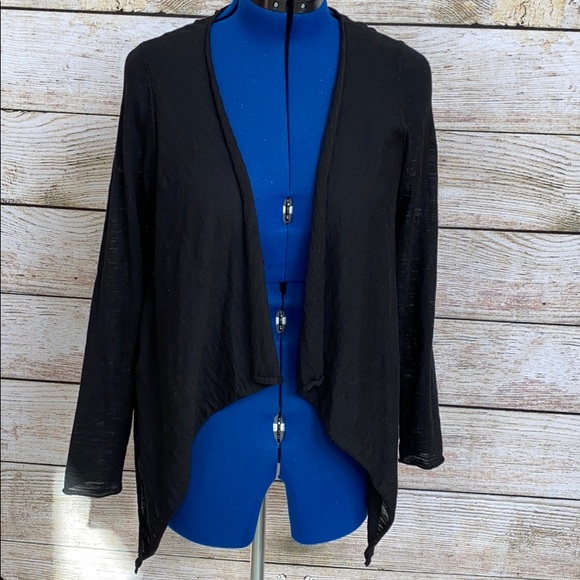 torrid Sweaters - Torrid Black Sheer Cardigan